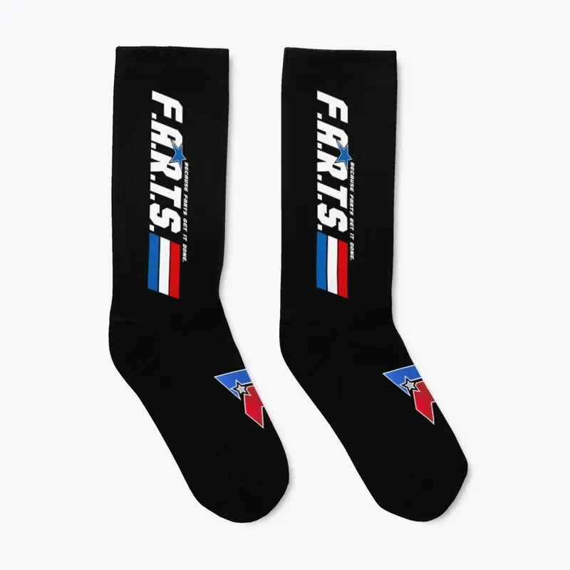 F.A.R.T.S. Crew Socks