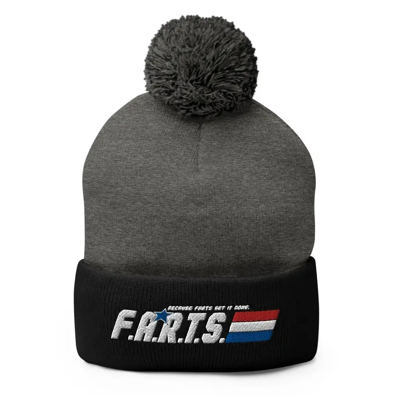 F.A.R.T.S. Pom Pom Beanie