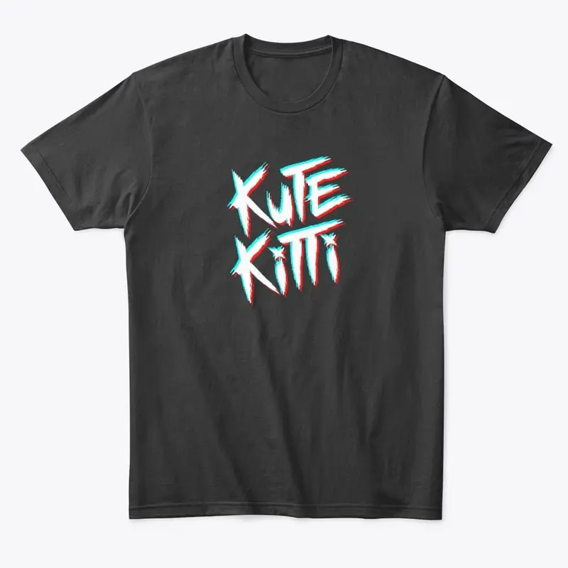 Kute Kitti Stressed Logo Blurry Reversed