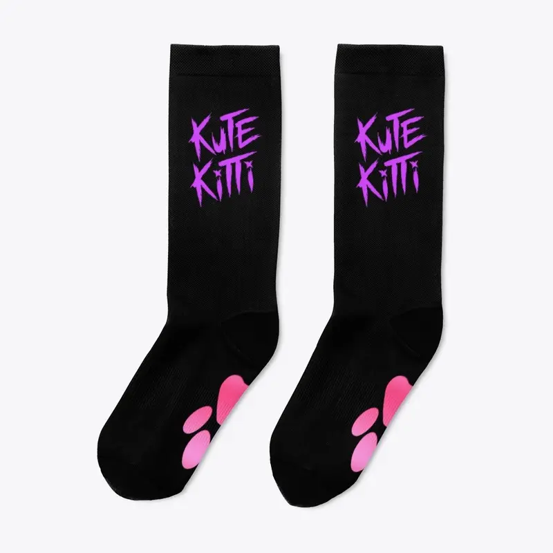 Kute Kitti Crew Socks