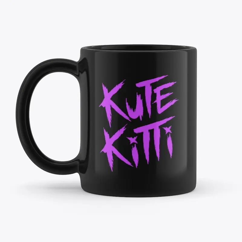 KuteKitti Stressed Logo Drinkware